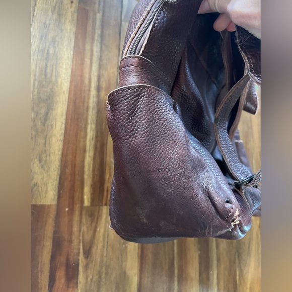 American Darling western saddle blanket leather backpack - Picture 9 of 14